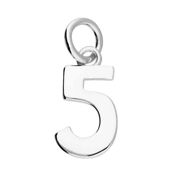 5 Year Sterling Silver Charm
