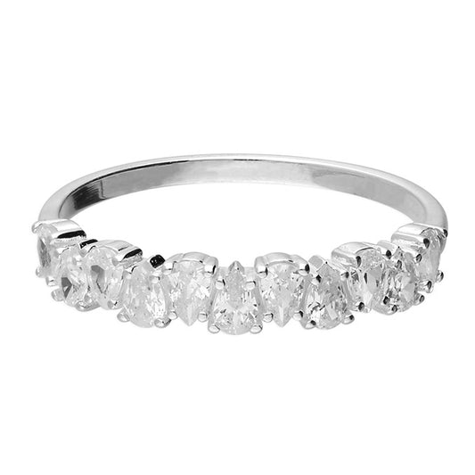 Sterling Silver CZ Ring