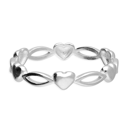 Sterling Silver Heart Ring