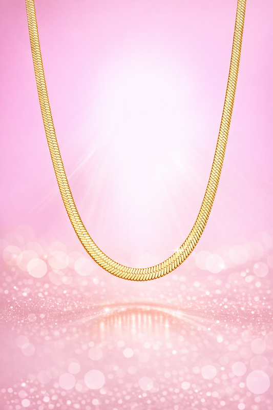 Herringbone necklace